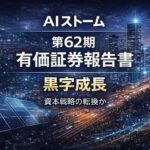 AIストーム株式会社（旧ジェクシード）第62期有価証券報告書