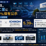 オアシス、市光工業に5.39%保有公示—市場外取得で初登場