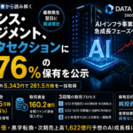 オアシスがデータセクションに9.76%—市場外5,343円の電撃参入